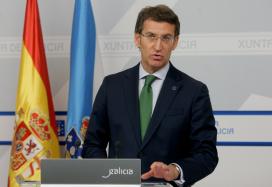 Feijoo na rolda de prensa